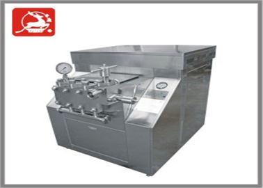 Pasteurizzatore e omogenizzatore di latte a piattaforma ad alta pressione 2 stadio omogenizzatore 2000 l/h