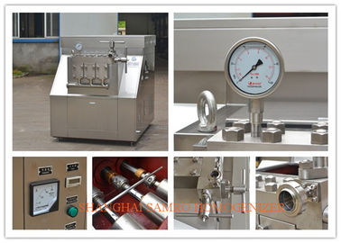 Alimenti Homogenizzatore ad alta efficienza a 2 fasi per pasteurizzatore di latte in piatto